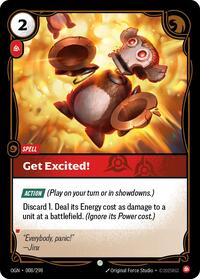 Get Excited! — Riftbound Common card