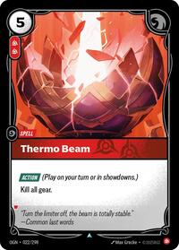 Thermo Beam — Riftbound Uncommon card