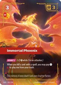 Immortal Phoenix — Riftbound Epic card