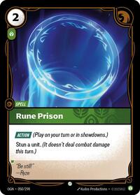 Rune Prison — Riftbound Common card