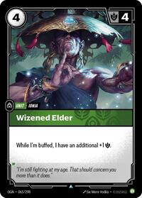 Wizened Elder — Riftbound Uncommon card