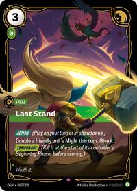 Last Stand — Riftbound Rare card