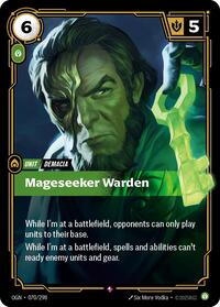 Mageseeker Warden — Riftbound Rare card