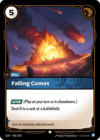 Falling Comet — Riftbound Common card