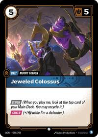 Jeweled Colossus — Riftbound Common card