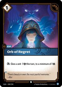 Orb of Regret — Riftbound Common card