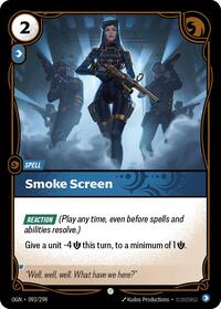 Smoke Screen — Riftbound Common card