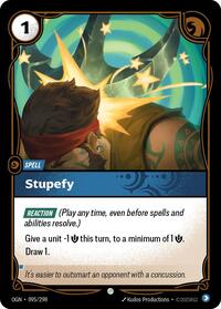 Stupefy — Riftbound Common card