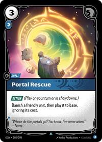 Portal Rescue — Riftbound Uncommon card