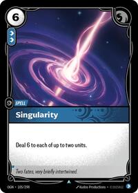 Singularity — Riftbound Uncommon card