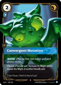Convergent Mutation — Riftbound Rare card