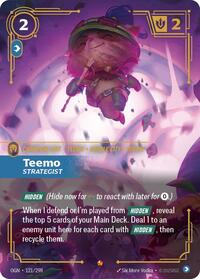 Teemo - Strategist — Riftbound Epic card
