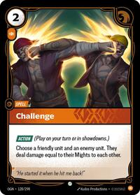 Challenge — Riftbound Common card