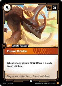 Dune Drake — Riftbound Common card