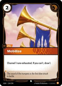 Mobilize — Riftbound Common card