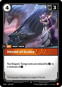Herald of Scales — Riftbound Uncommon card