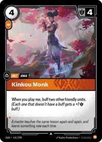 Kinkou Monk — Riftbound Uncommon card