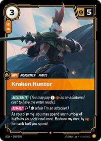 Kraken Hunter — Riftbound Rare card