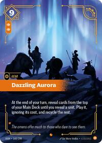 Dazzling Aurora — Riftbound Epic card