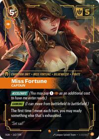 Miss Fortune - Captain — Riftbound Epic card