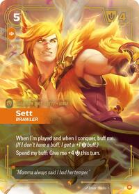 Sett - Brawler — Riftbound Epic card