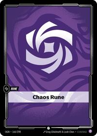 Chaos Rune — Riftbound Common card