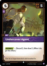 Undercover Agent — Riftbound Common card