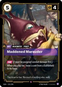 Maddened Marauder — Riftbound Rare card