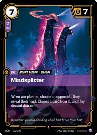Mindsplitter — Riftbound Rare card