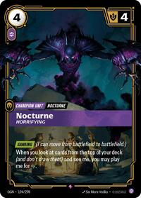 Nocturne - Horrifying — Riftbound Rare card