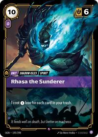 Rhasa the Sunderer — Riftbound Rare card