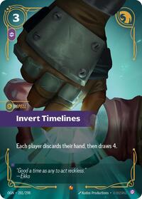 Invert Timelines — Riftbound Epic card