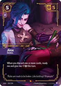 Jinx - Rebel — Riftbound Epic card