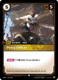 Petty Officer — Riftbound Common card