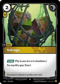 Salvage — Riftbound Uncommon card