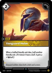 Vanguard Helm — Riftbound Uncommon card