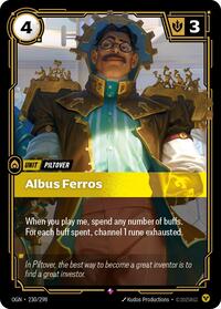 Albus Ferros — Riftbound Rare card