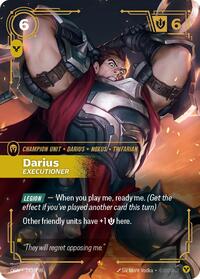 Darius - Executioner — Riftbound Epic card
