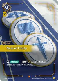 Seal of Unity — Riftbound Epic card