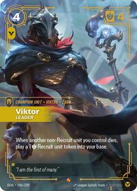 Viktor - Leader — Riftbound Epic card