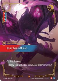 Icathian Rain — Riftbound Epic card