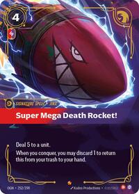 Super Mega Death Rocket! — Riftbound Epic card