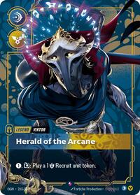 Viktor - Herald of the Arcane — Riftbound Rare card
