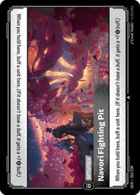 Navori Fighting Pit — Riftbound Uncommon card