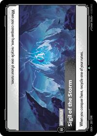 Sigil of the Storm — Riftbound Uncommon card
