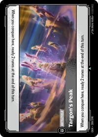 Targon's Peak — Riftbound Uncommon card
