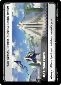 The Grand Plaza — Riftbound Uncommon card
