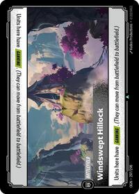 Windswept Hillock — Riftbound Uncommon card