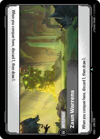 Zaun Warrens — Riftbound Uncommon card