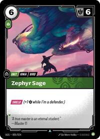 Zephyr Sage — Riftbound Uncommon card